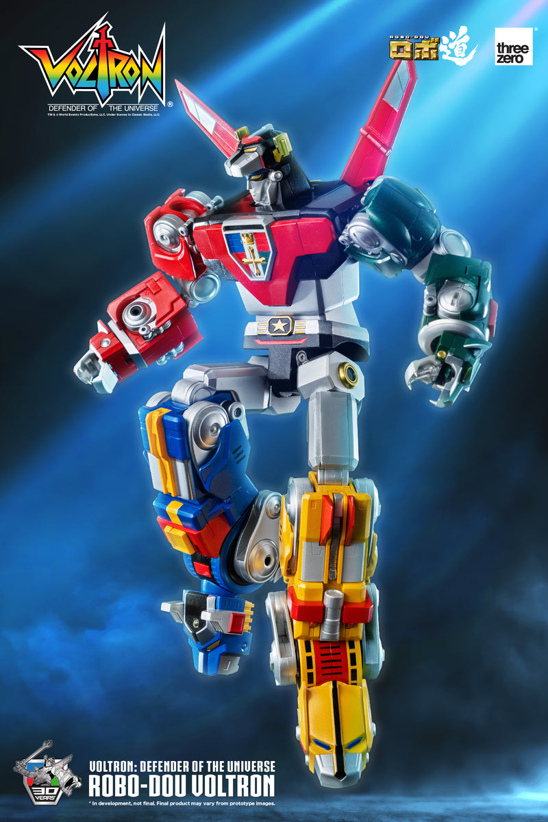 Pedido Figura ROBO-DOU Voltron - Voltron: Defender of the Universe marca Threezero 3Z0205 (27 cm)