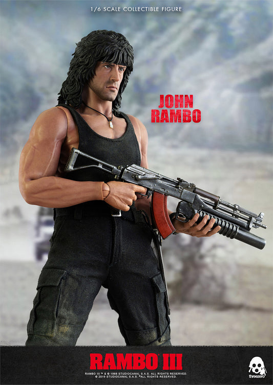 Pedido Figura John Rambo - Rambo III marca Threezero escala 1/6