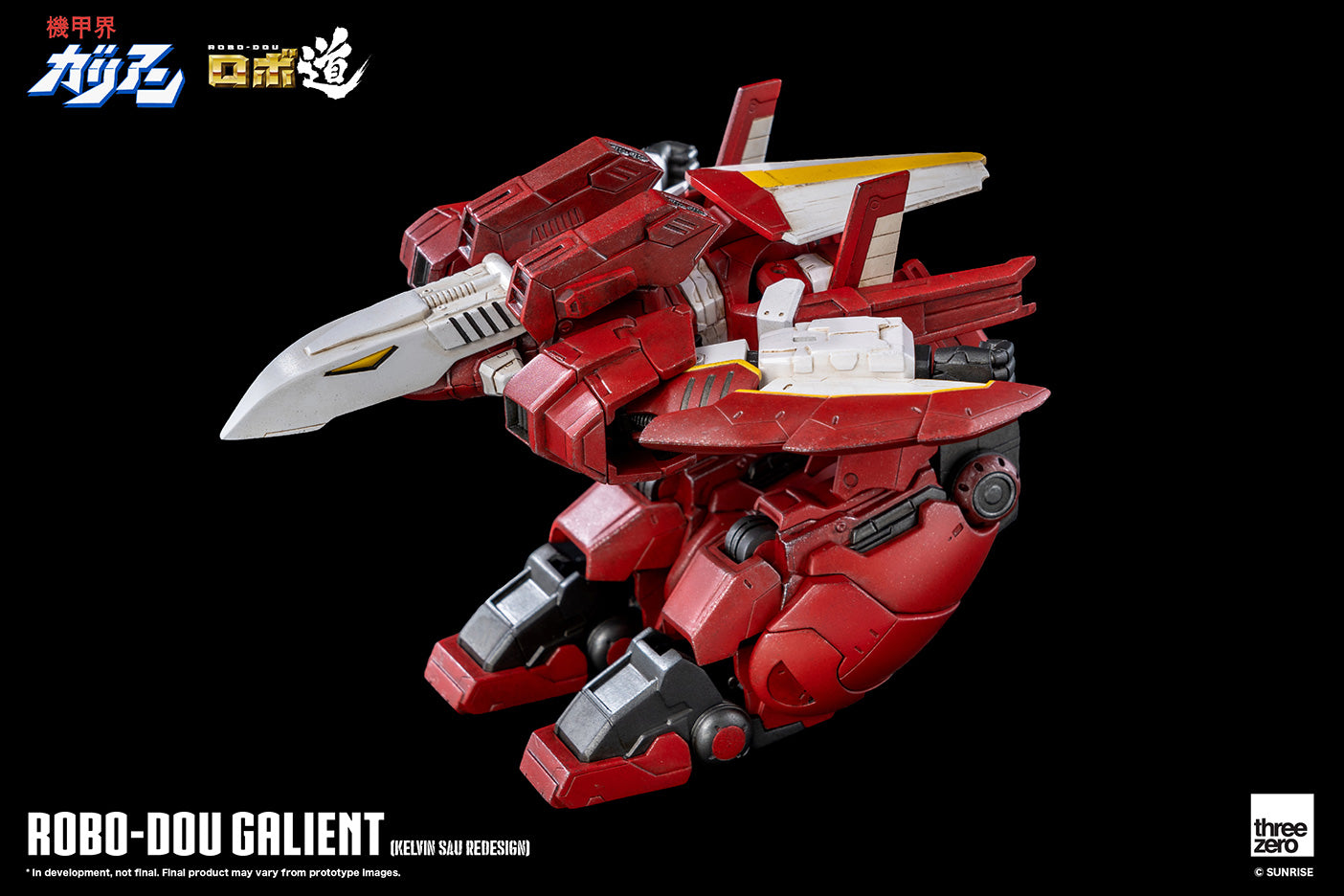 Pedido Figura ROBO-DOU Galient (Kelvin Sau Redesign) - Panzer World Galient marca Threezero 3Z0175 (24.5 cm)