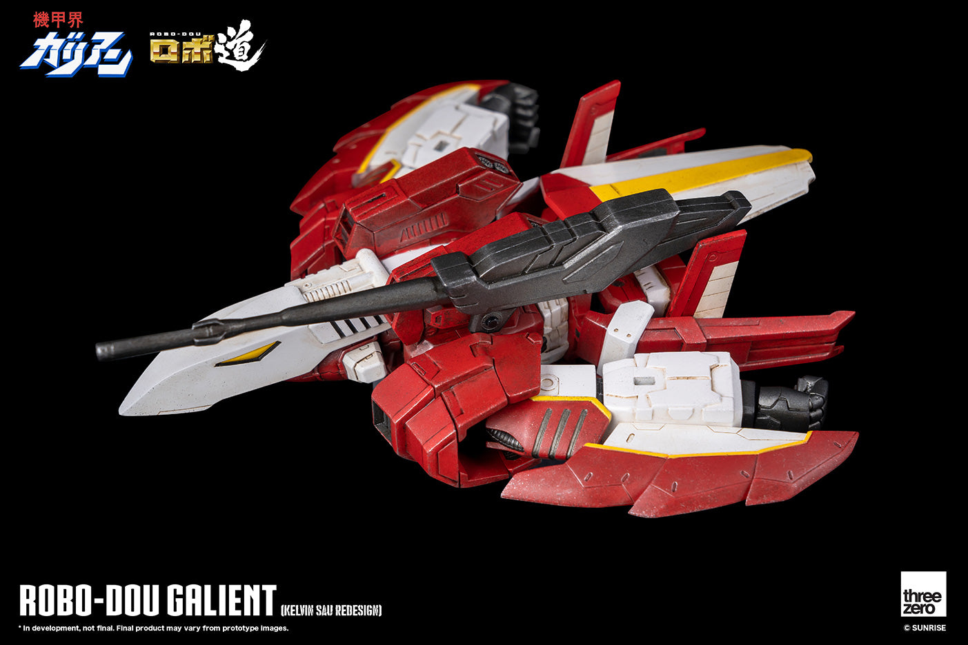 Pedido Figura ROBO-DOU Galient (Kelvin Sau Redesign) - Panzer World Galient marca Threezero 3Z0175 (24.5 cm)