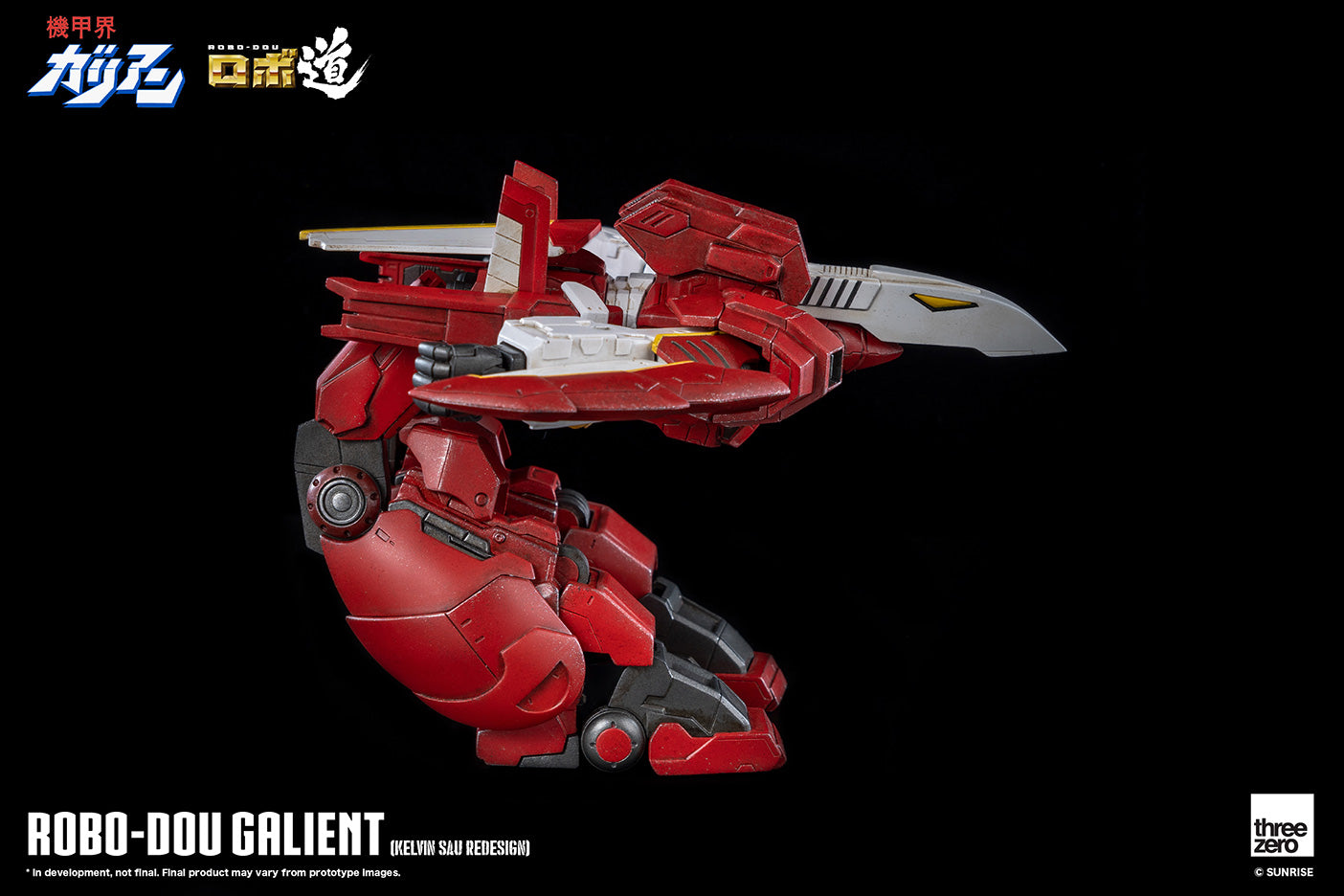 Pedido Figura ROBO-DOU Galient (Kelvin Sau Redesign) - Panzer World Galient marca Threezero 3Z0175 (24.5 cm)