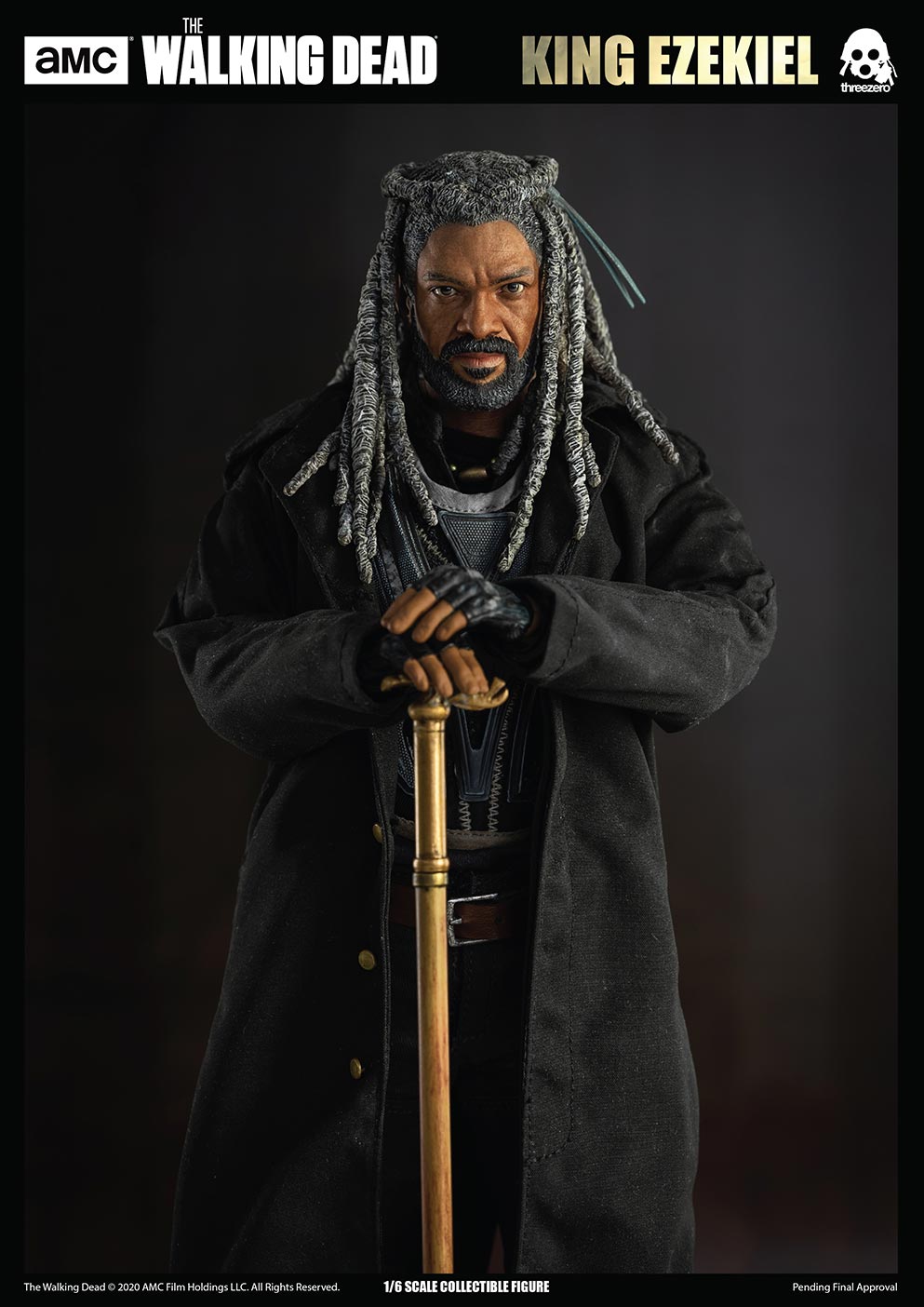 Pedido Figura King Ezekiel - The Walking Dead marca Threezero 3Z0090 escala 1/6
