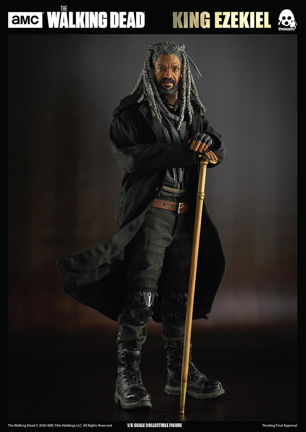 Pedido Figura King Ezekiel - The Walking Dead marca Threezero 3Z0090 escala 1/6