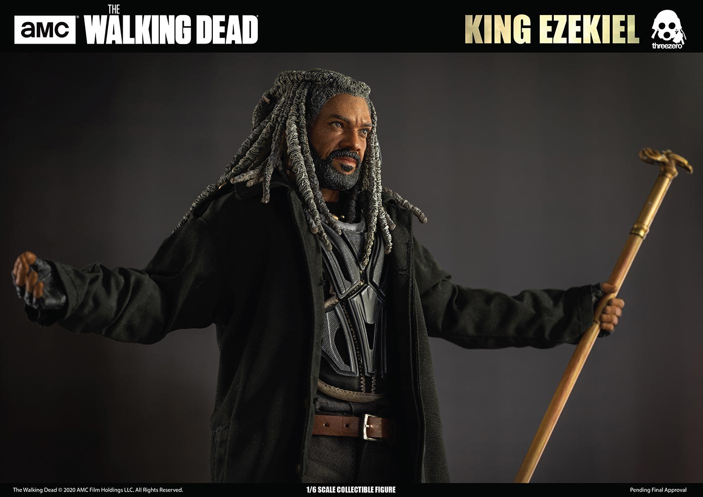Pedido Figura King Ezekiel - The Walking Dead marca Threezero 3Z0090 escala 1/6