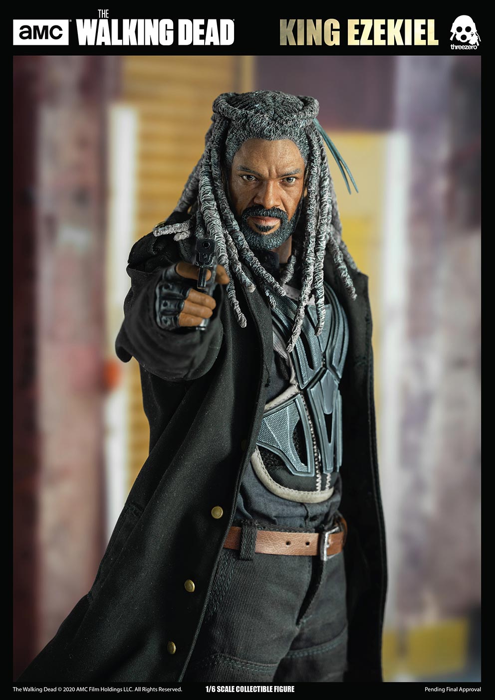 Pedido Figura King Ezekiel - The Walking Dead marca Threezero 3Z0090 escala 1/6