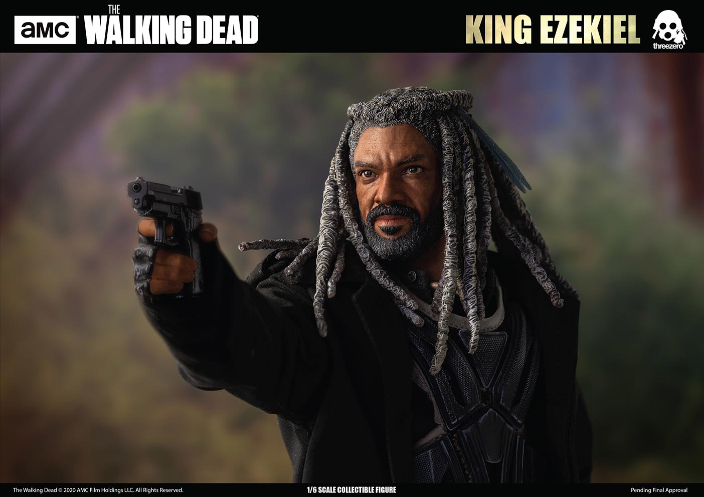 Pedido Figura King Ezekiel - The Walking Dead marca Threezero 3Z0090 escala 1/6