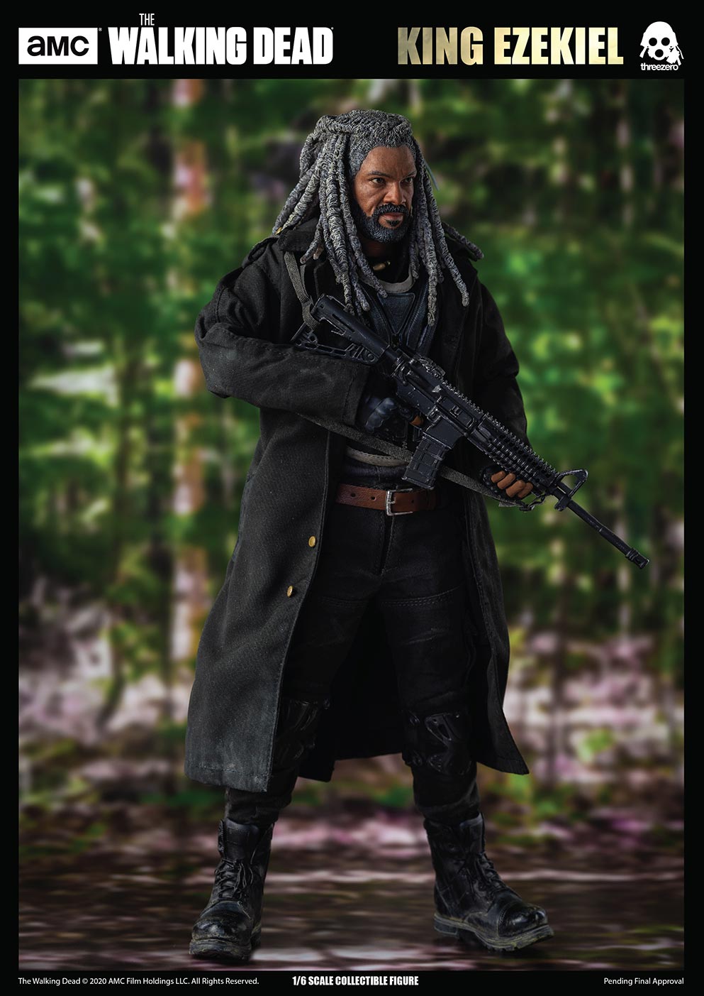 Pedido Figura King Ezekiel - The Walking Dead marca Threezero 3Z0090 escala 1/6