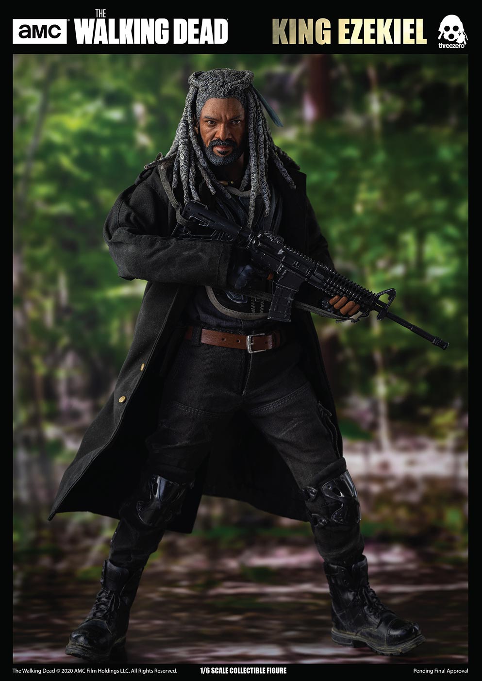Pedido Figura King Ezekiel - The Walking Dead marca Threezero 3Z0090 escala 1/6