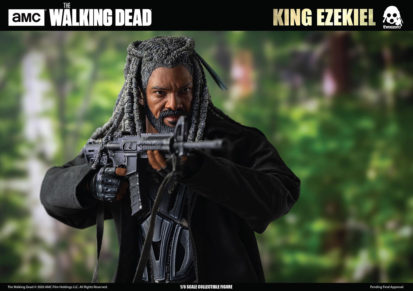 Pedido Figura King Ezekiel - The Walking Dead marca Threezero 3Z0090 escala 1/6