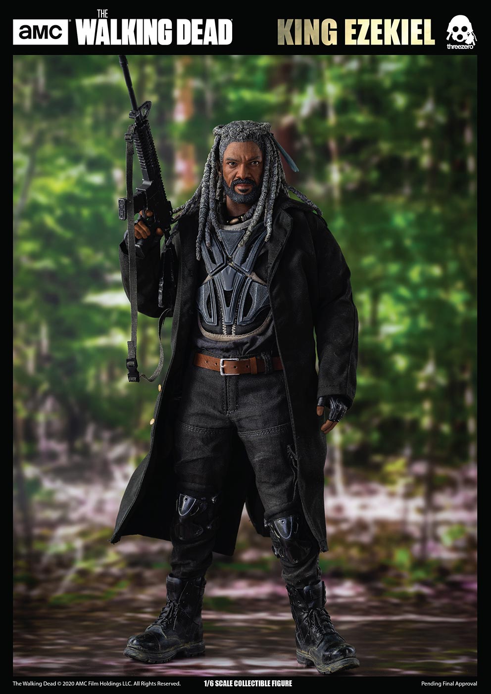 Pedido Figura King Ezekiel - The Walking Dead marca Threezero 3Z0090 escala 1/6