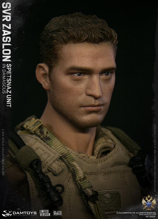 Preventa Figura SVR Zaslon in Damascus (Limited Version) - Russian Spetsnaz Unit marca Damtoys 78093F escala 1/6