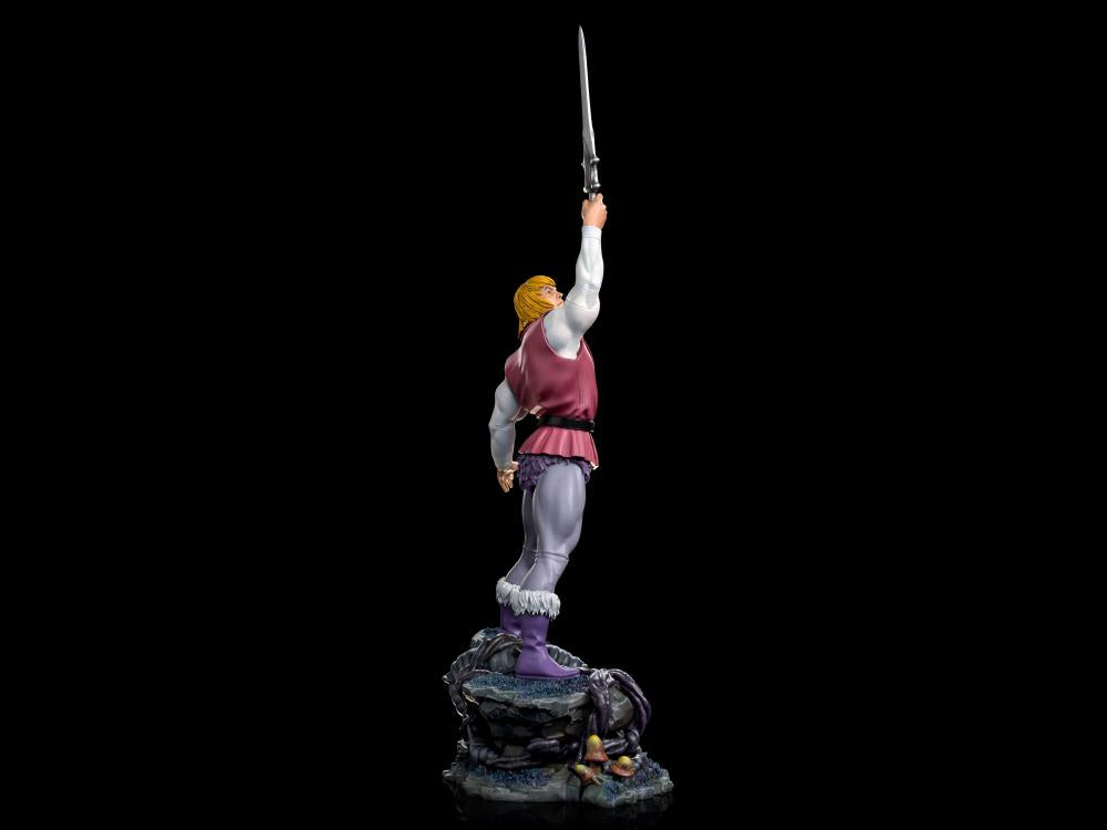 Pedido Estatua Prince Adam - Masters of the Universe marca Iron Studios escala de arte 1/10