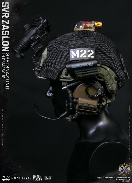 Preventa Figura SVR Zaslon in Damascus (Limited Version) - Russian Spetsnaz Unit marca Damtoys 78093F escala 1/6