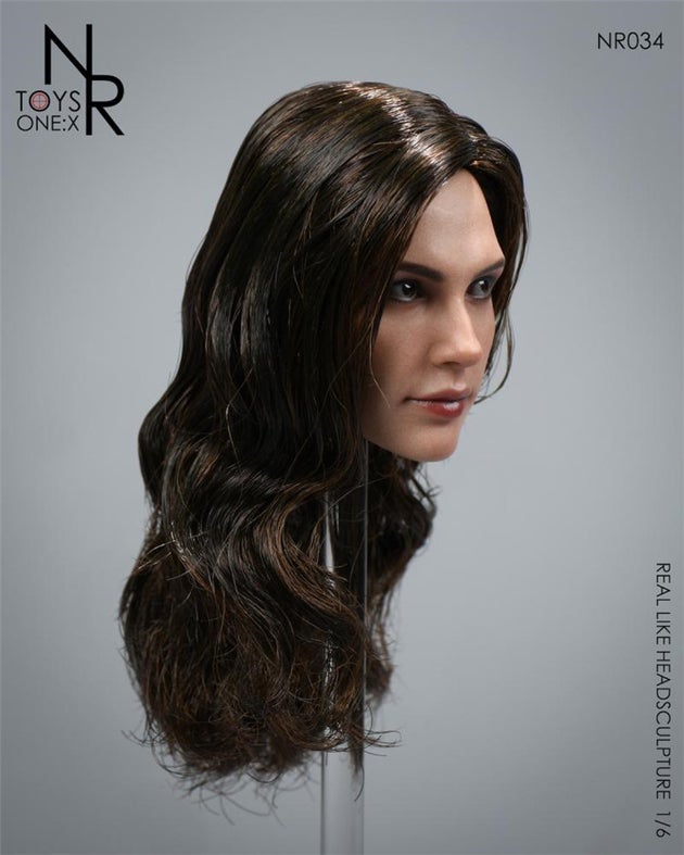 Preventa Cabeza Femenina Gal marca NR Toys NR034 escala 1/6