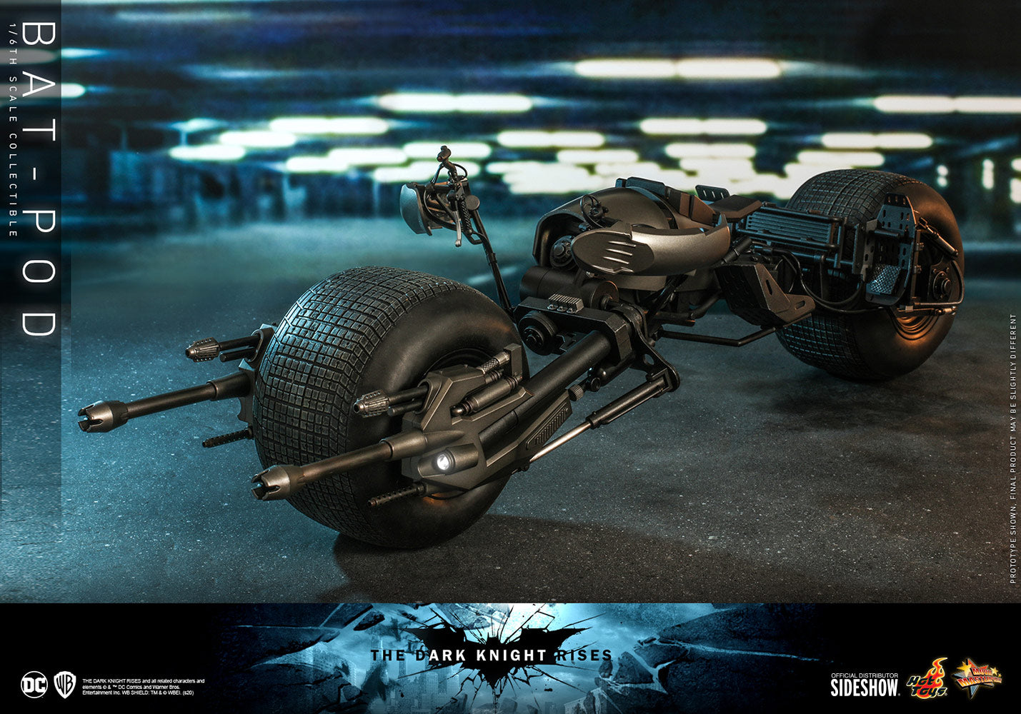 Pedido Vehículo Bat-Pod 2.0 - The Dark Knight Rises marca Hot Toys MMS591 escala 1/6