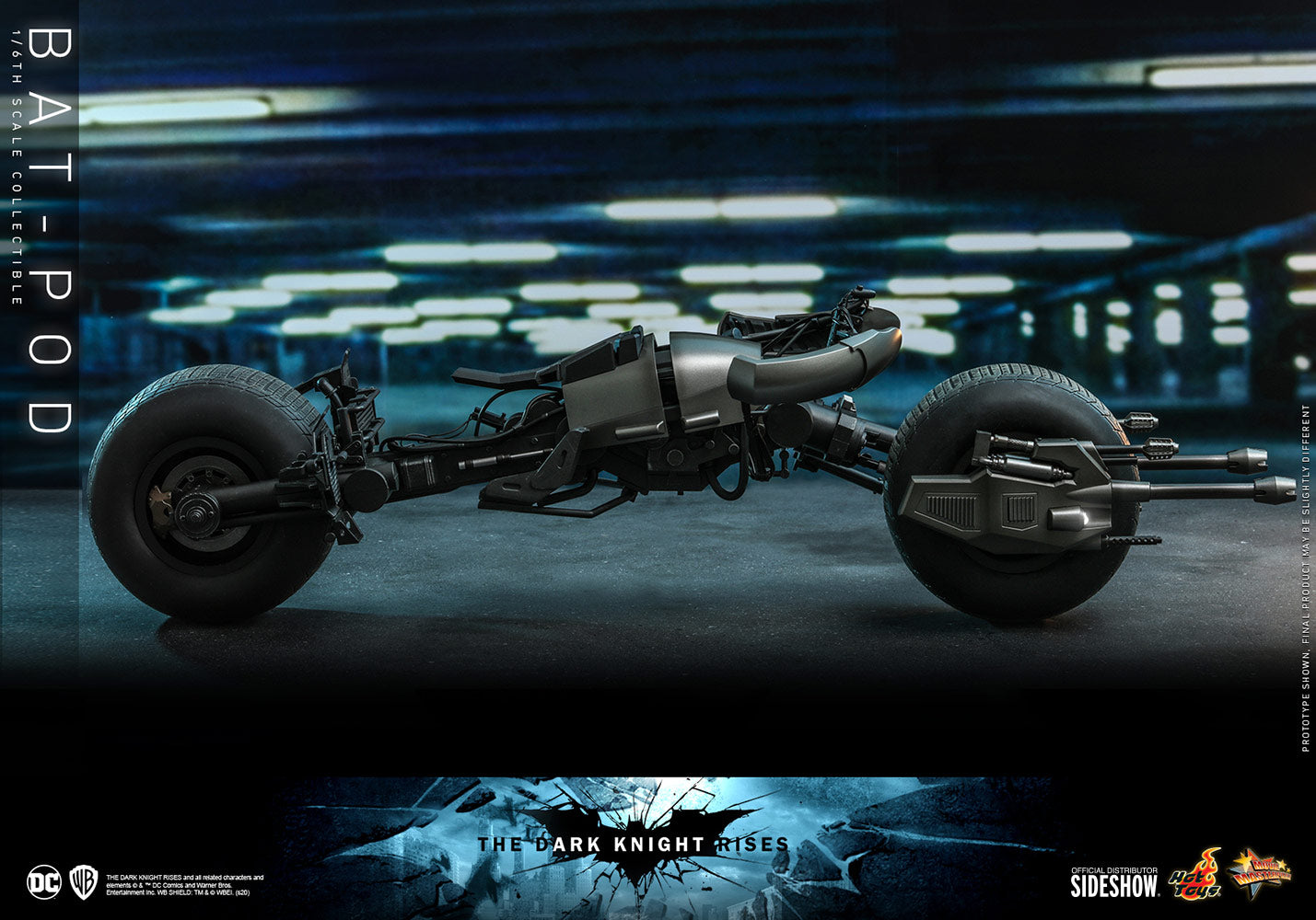Pedido Vehículo Bat-Pod 2.0 - The Dark Knight Rises marca Hot Toys MMS591 escala 1/6