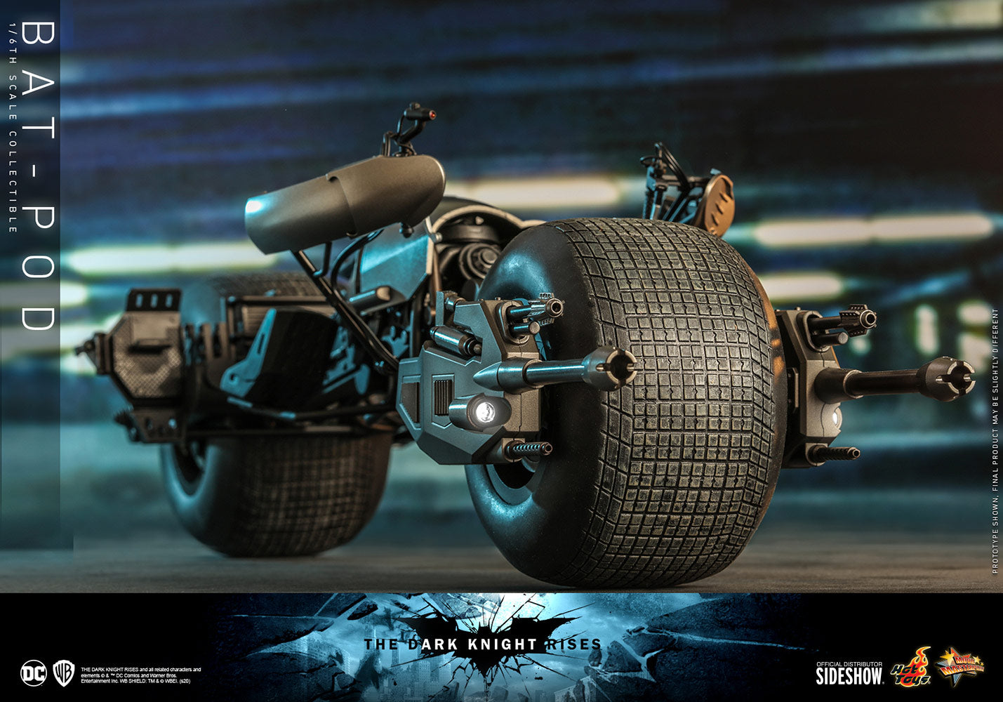 Pedido Vehículo Bat-Pod 2.0 - The Dark Knight Rises marca Hot Toys MMS591 escala 1/6