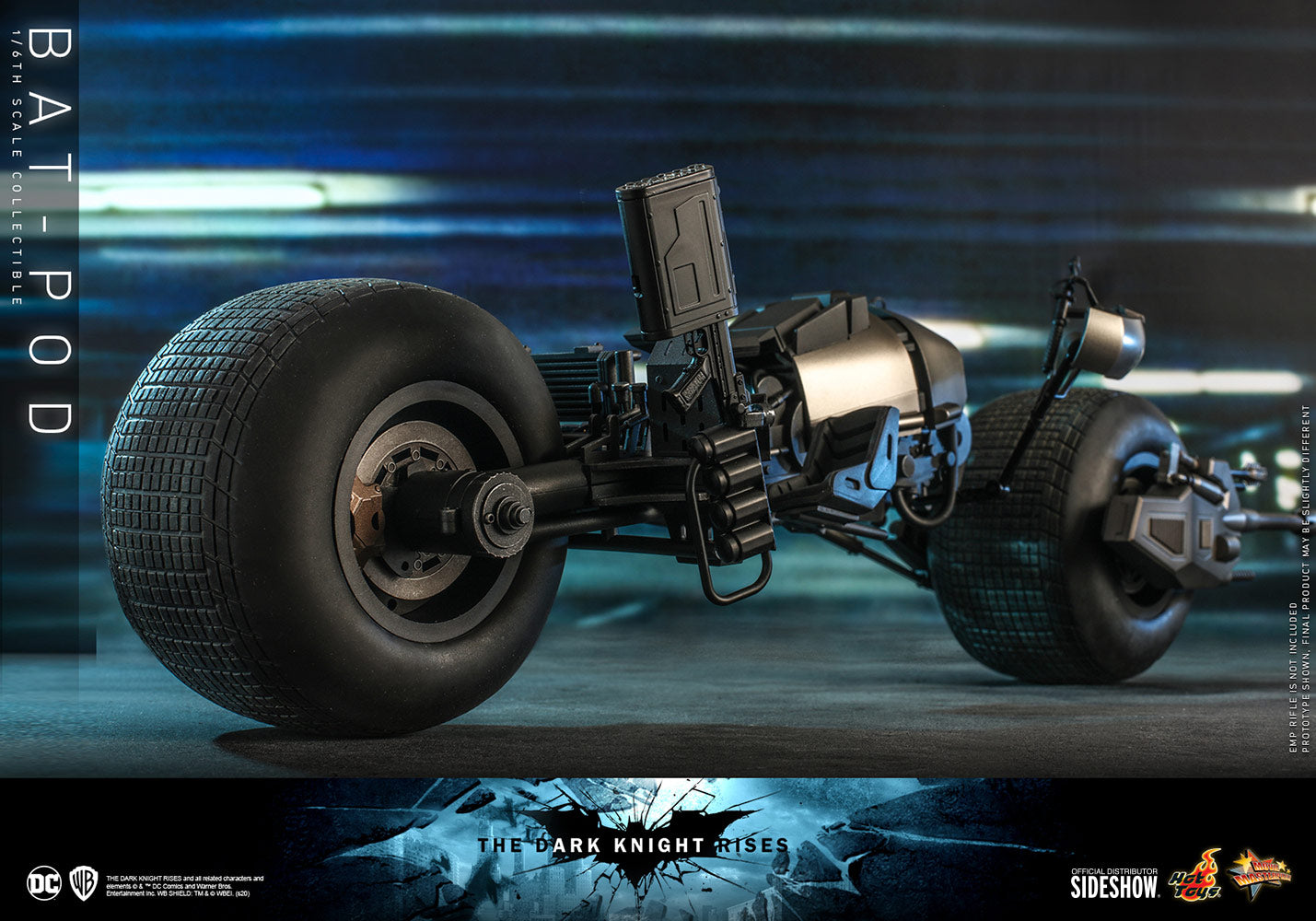 Pedido Vehículo Bat-Pod 2.0 - The Dark Knight Rises marca Hot Toys MMS591 escala 1/6
