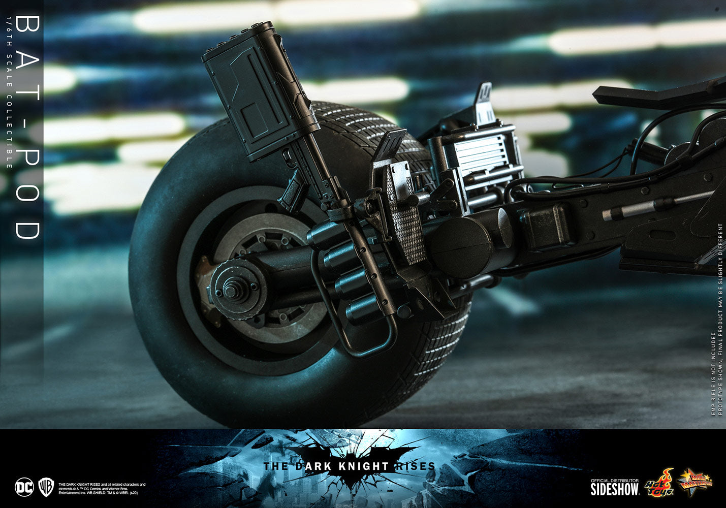 Pedido Vehículo Bat-Pod 2.0 - The Dark Knight Rises marca Hot Toys MMS591 escala 1/6