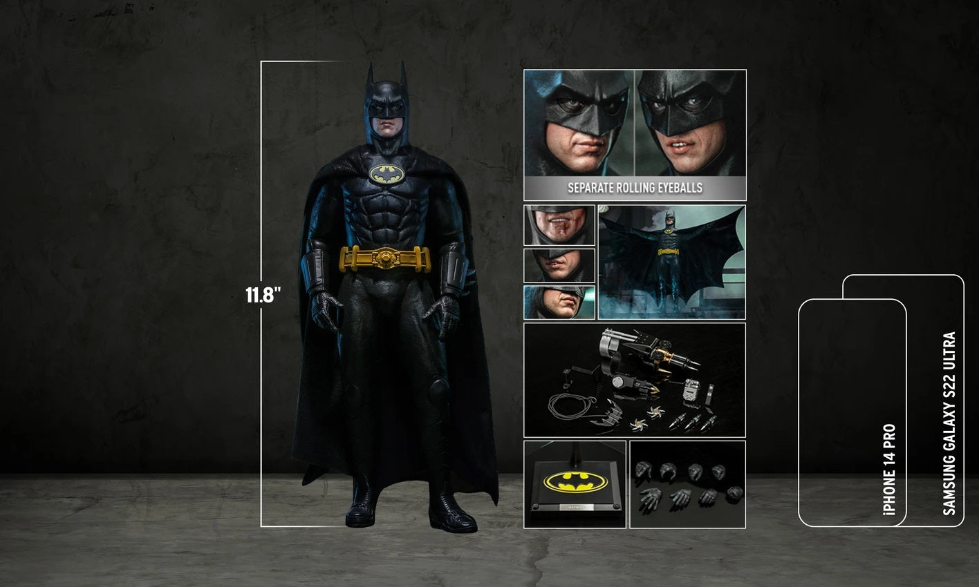 Preventa Figura Batman - Batman (1989) marca Hot Toys MMS692 escala 1/6