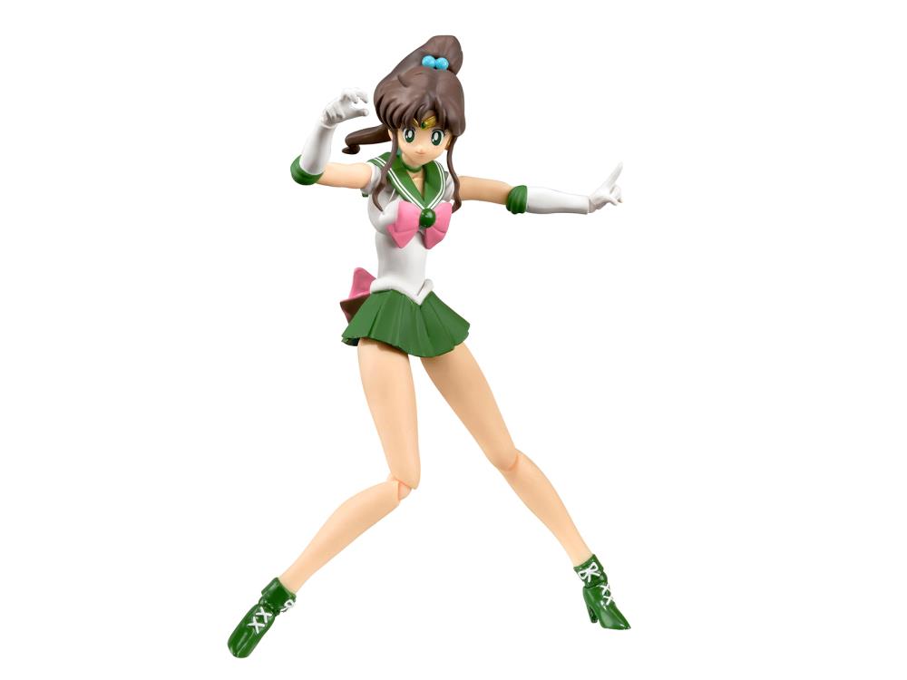Pedido Figura Sailor Júpiter (Animation Color Edition) - Sailor Moon - S.H.Figuarts marca Bandai Spirits escala pequeña 1/12