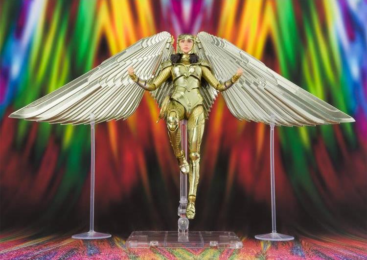 Pedido Figura Wonder Woman Golden Armor - Wonder Woman 1984 - S.H.Figuarts marca Bandai Spirits escala pequeña 1/12