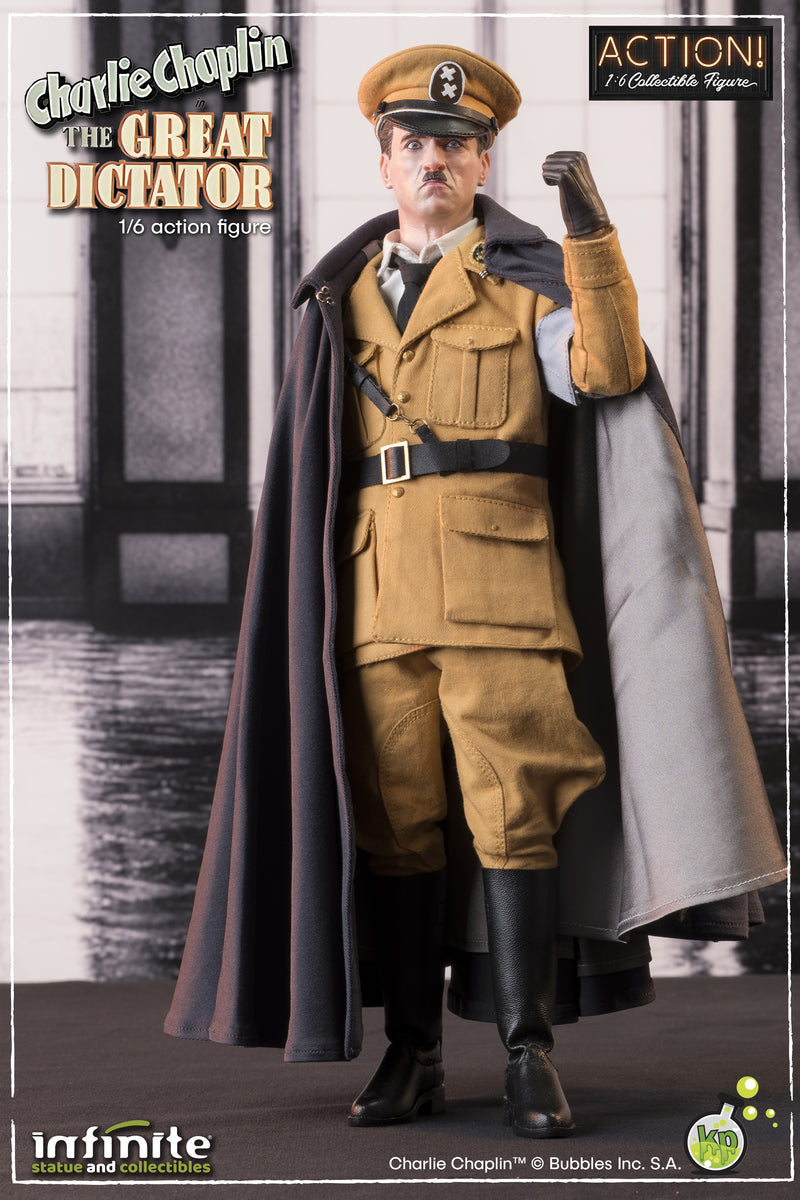 Pedido Figura Charlie Chaplin - The Great Dictator (Deluxe Edition) marca Kaustic Plastik 84133 escala 1/6