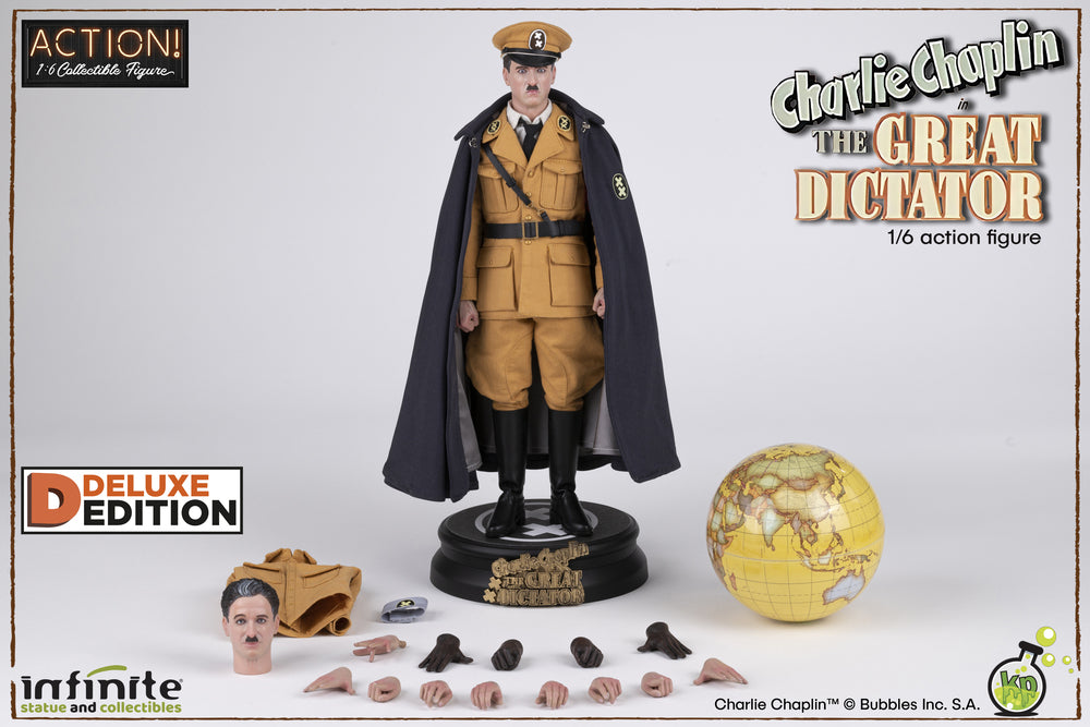 Pedido Figura Charlie Chaplin - The Great Dictator (Deluxe Edition) marca Kaustic Plastik 84133 escala 1/6