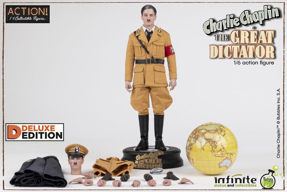 Pedido Figura Charlie Chaplin - The Great Dictator (Deluxe Edition) marca Kaustic Plastik 84133 escala 1/6