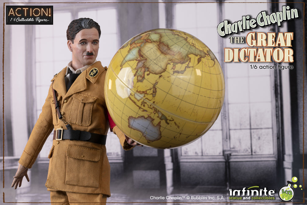 Pedido Figura Charlie Chaplin - The Great Dictator (Deluxe Edition) marca Kaustic Plastik 84133 escala 1/6