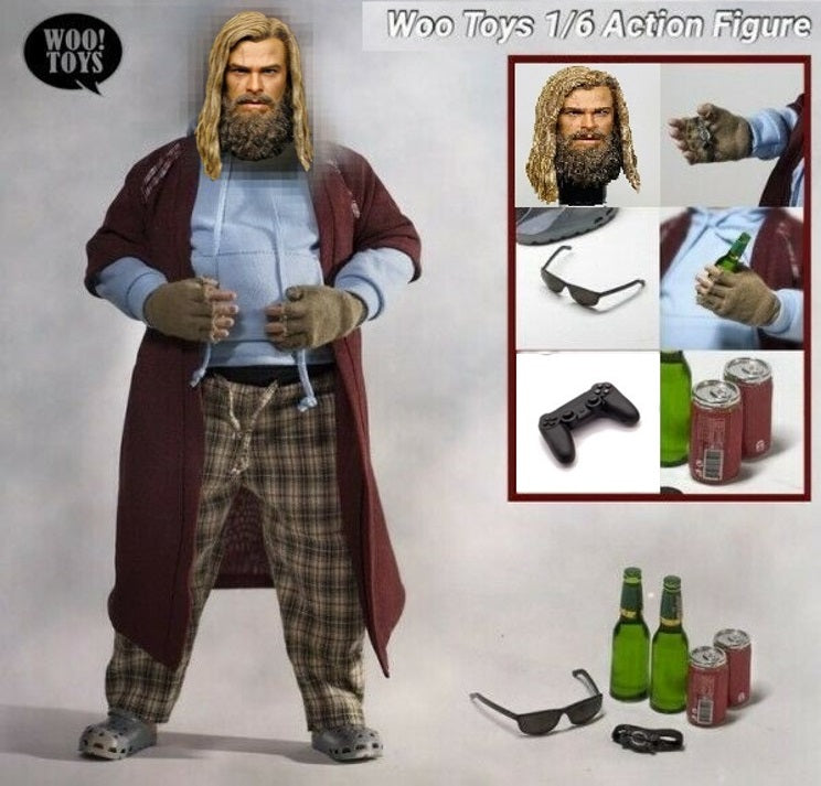 Pedido Figura (Limitado) Fat Viking marca Woo Toys Woo-004 escala 1/6