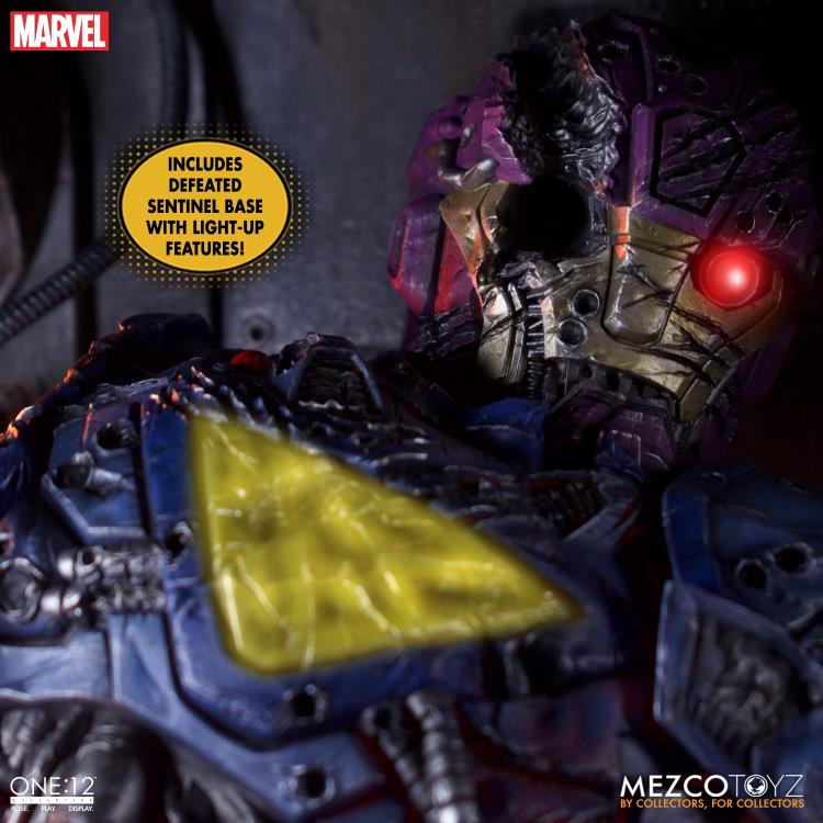Pedido Figura Wolverine Deluxe Steel Box Edition - Marvel One:12 Collective marca Mezco Toyz 76536 escala pequeña 1/12