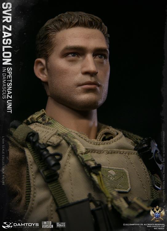 Preventa Figura SVR Zaslon in Damascus (Limited Version) - Russian Spetsnaz Unit marca Damtoys 78093F escala 1/6