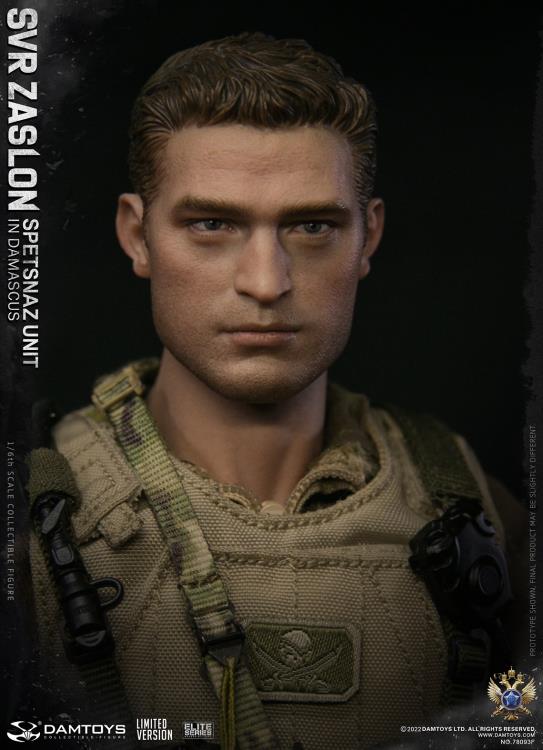 Preventa Figura SVR Zaslon in Damascus (Limited Version) - Russian Spetsnaz Unit marca Damtoys 78093F escala 1/6