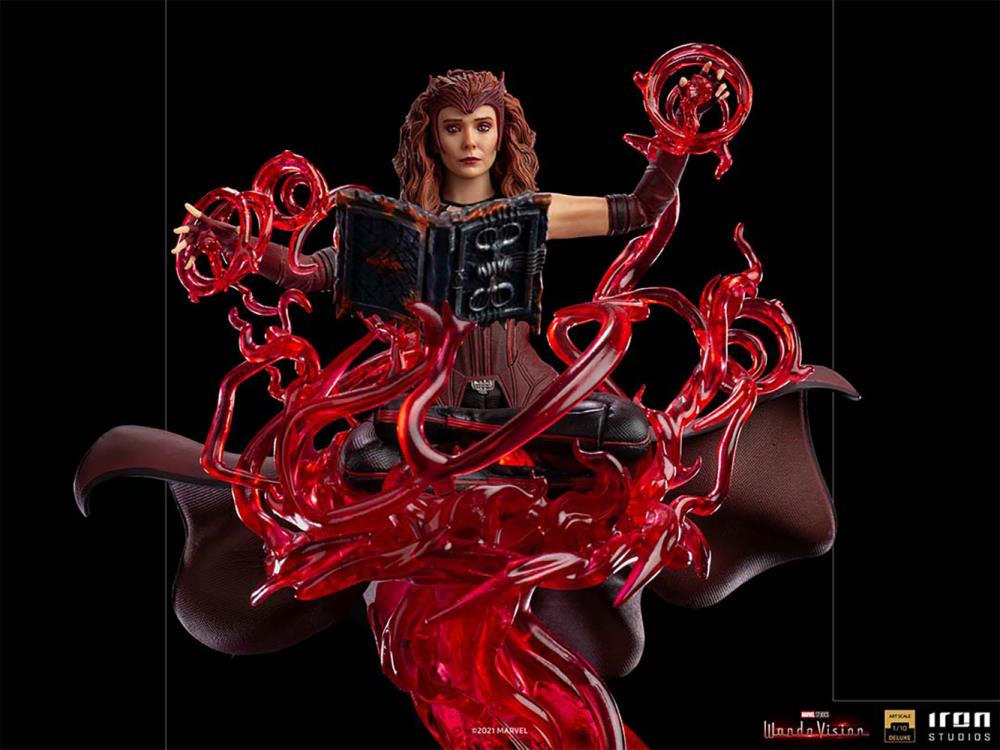 Pedido Estatua Scarlet Witch Deluxe - WandaVision marca Iron Studios escala de arte 1/10