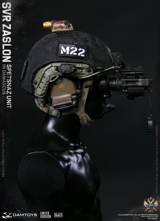 Preventa Figura SVR Zaslon in Damascus (Limited Version) - Russian Spetsnaz Unit marca Damtoys 78093F escala 1/6
