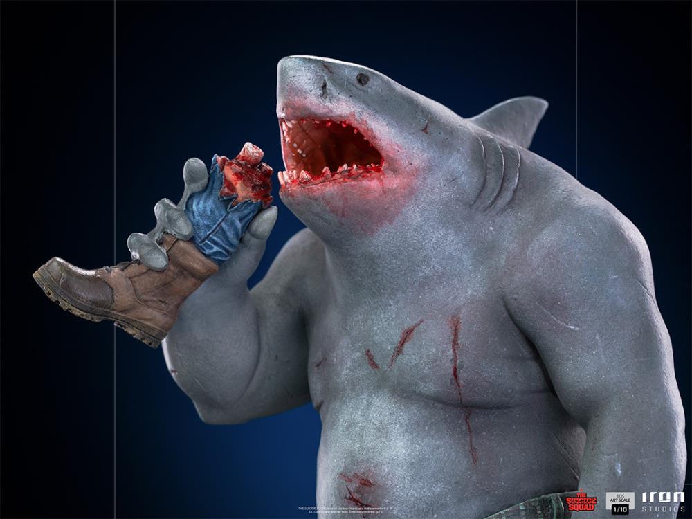 Pedido Estatua King Shark - The Suicide Squad - Battle Diorama Series (BDS) marca Iron Studios escala de arte 1/10