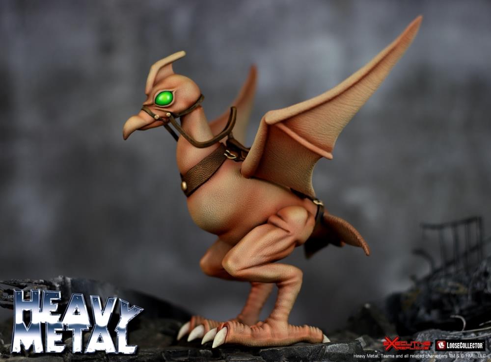 Pedido Figuras Taarna & Avis (Deluxe version) - Heavy Metal marca Executive Replicas escala pequeña 1/12