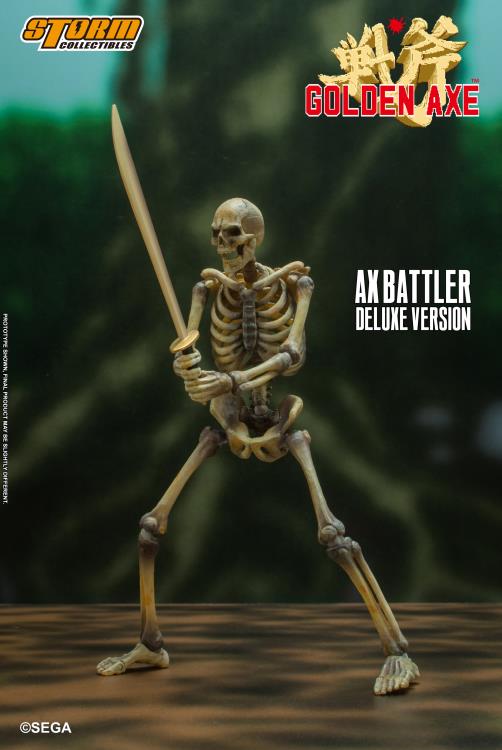 Pedido Figuras Ax Battler (Deluxe Version) Exclusiva - Golden Axe marca Storm Collectibles escala pequeña 1/12