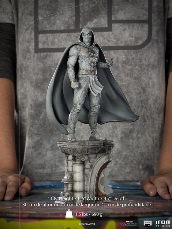 Pedido Estatua Moon Knight - Marvel - marca Iron Studios escala de arte 1/10