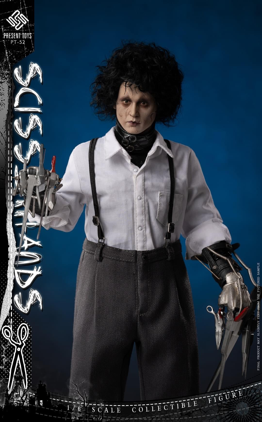 Pedido Figura Scissorhands (Cabello enraizado) marca Present Toys SP52 escala 1/6