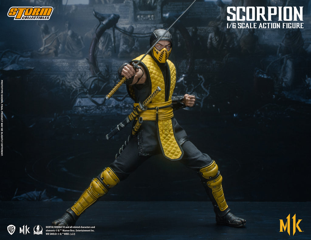 Pedido Figura Scorpion (Klassic) - Mortal Kombat 11 marca Storm Collectibles escala 1/6
