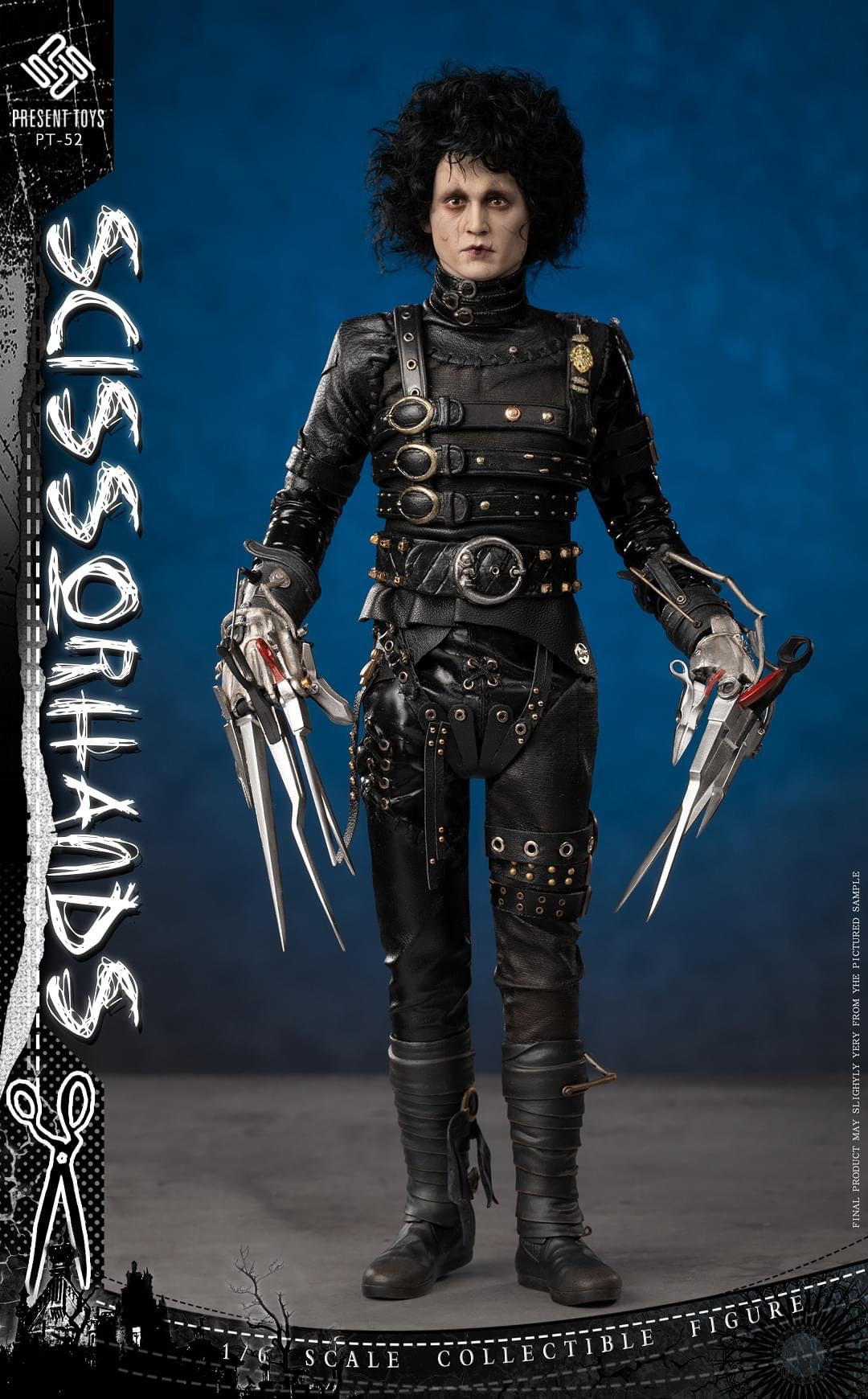 Pedido Figura Scissorhands (Cabello enraizado) marca Present Toys SP52 escala 1/6