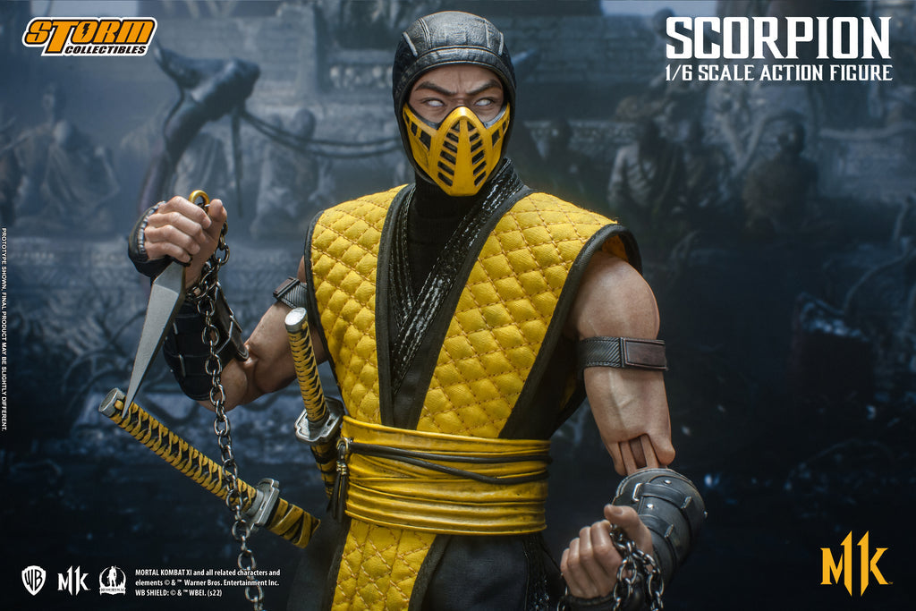 Pedido Figura Scorpion (Klassic) - Mortal Kombat 11 marca Storm Collectibles escala 1/6