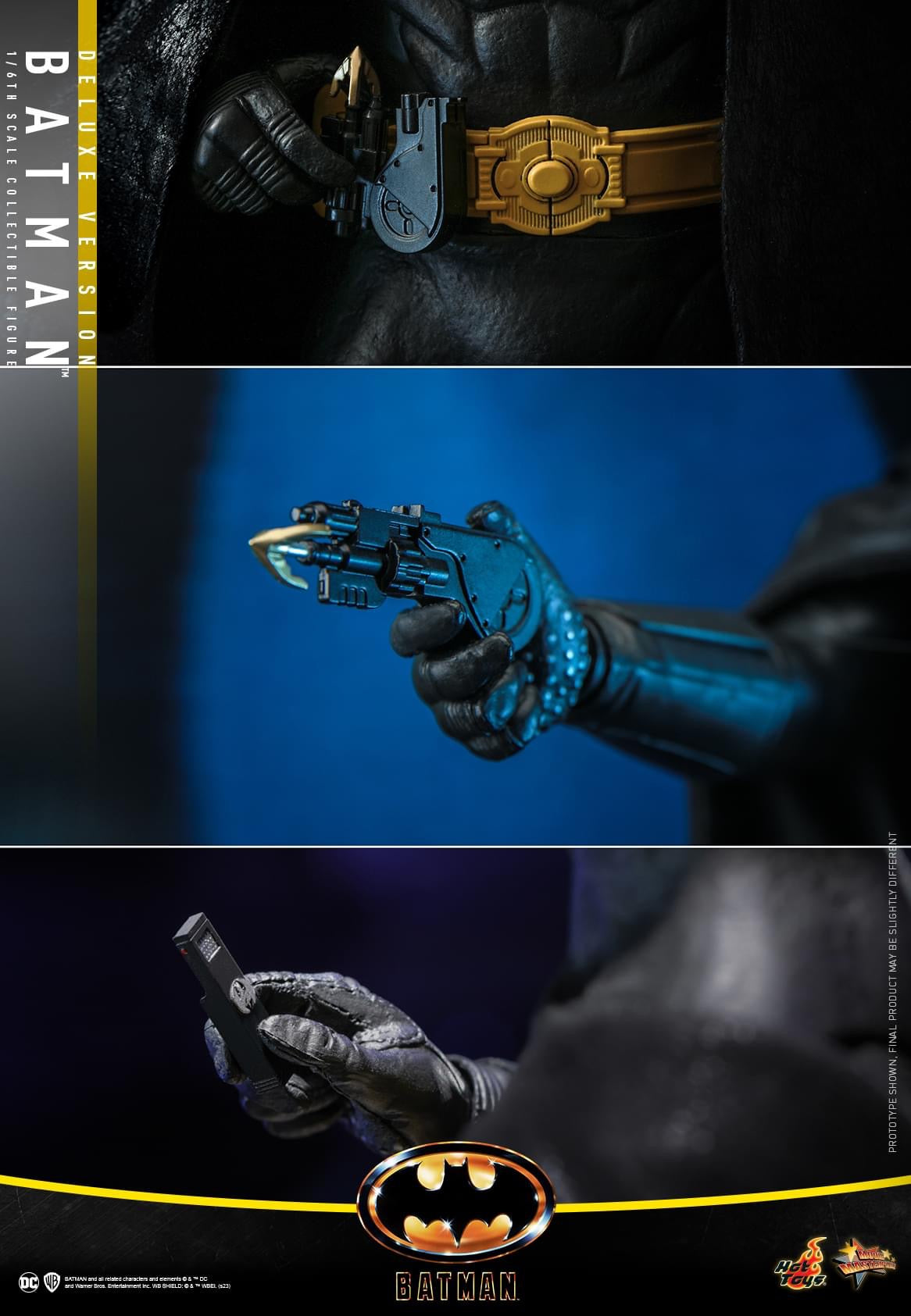 Preventa Figura Batman (Deluxe version) - Batman (1989) marca Hot Toys MMS693 escala 1/6
