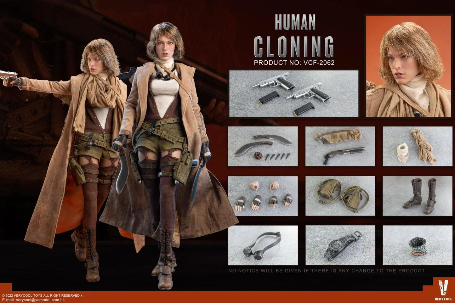 Pedido Figura Human Cloning marca Verycool VCF-2062 escala 1/6