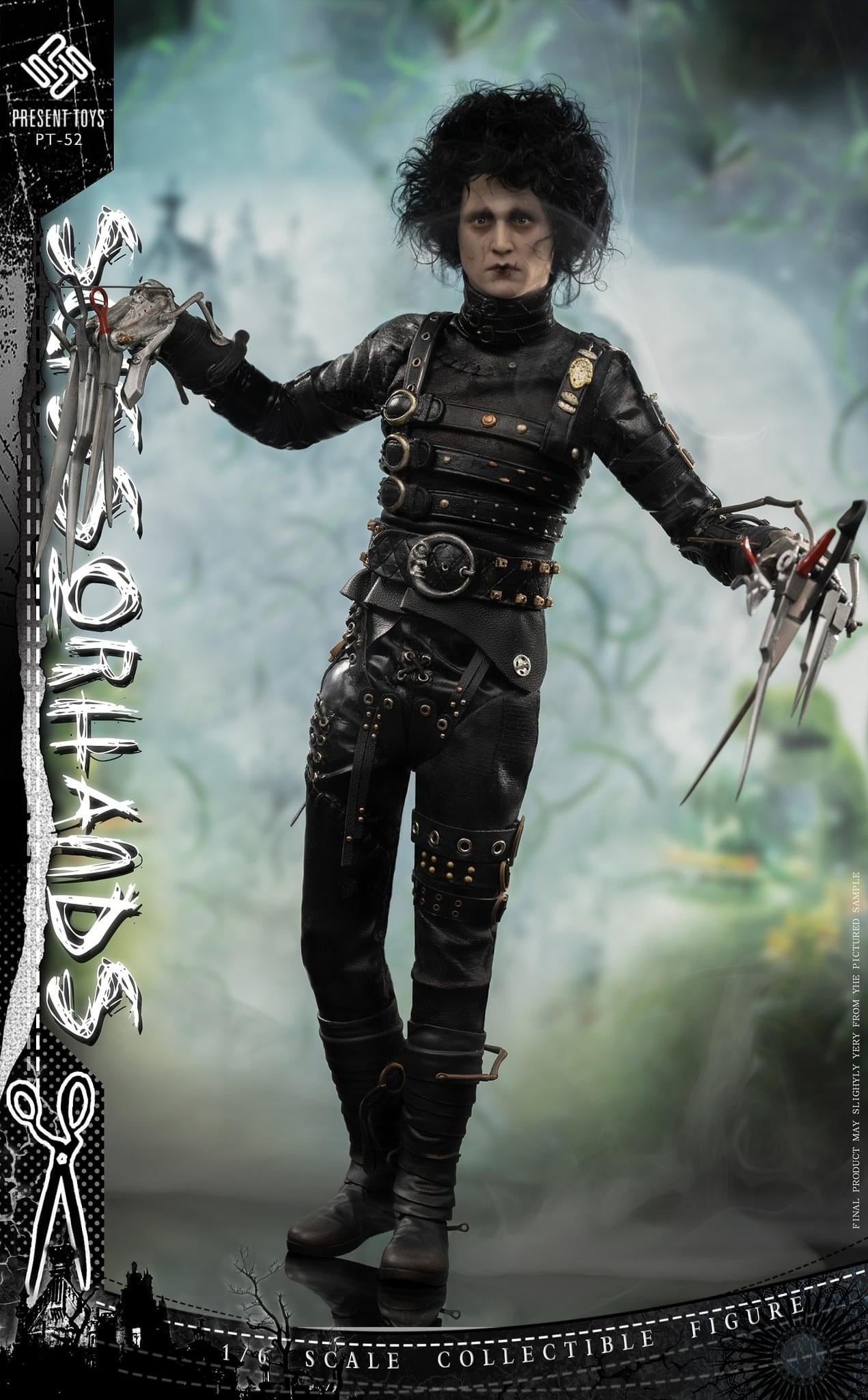 Pedido Figura Scissorhands (Cabello enraizado) marca Present Toys SP52 escala 1/6
