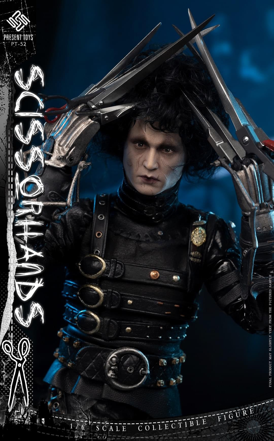 Pedido Figura Scissorhands (Cabello enraizado) marca Present Toys SP52 escala 1/6