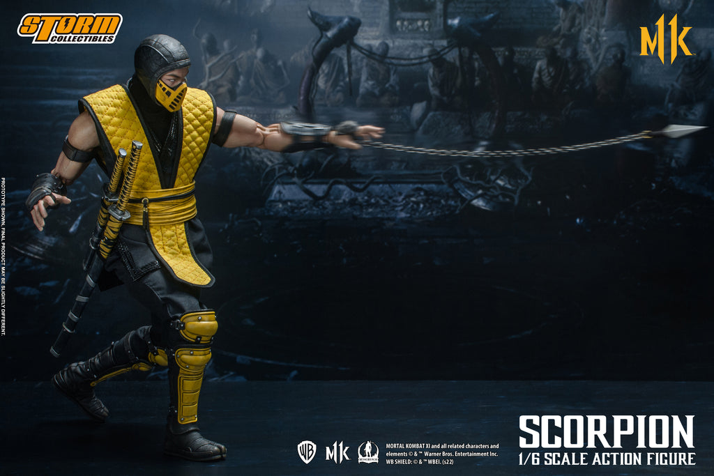 Pedido Figura Scorpion (Klassic) - Mortal Kombat 11 marca Storm Collectibles escala 1/6