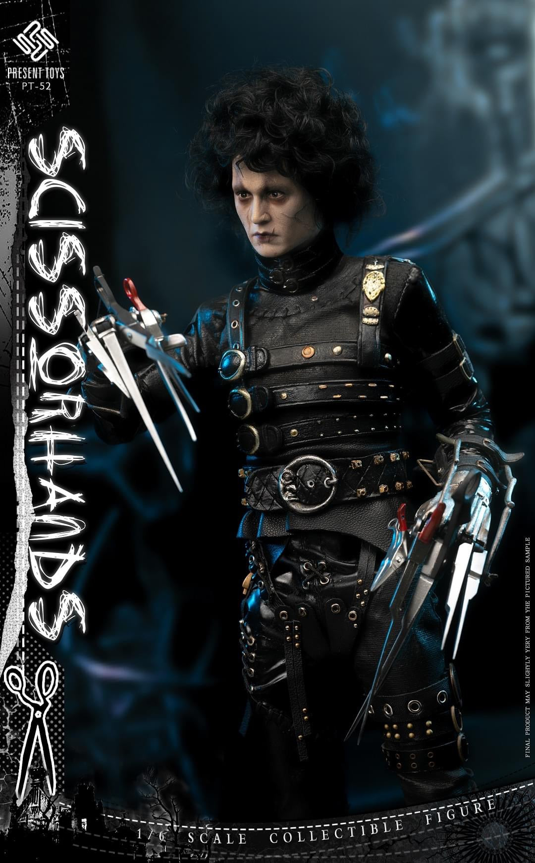 Pedido Figura Scissorhands (Cabello enraizado) marca Present Toys SP52 escala 1/6
